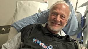 Buzz-Aldrin-departs-New-Zealand-Hospital-on-HWN-SPOTLIGHT